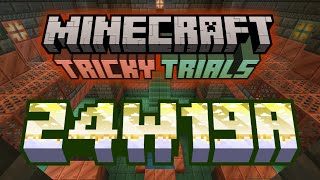 Minecraft 121 Snapshot 24w19a Countdown More NEW Features [upl. by Nalehp]