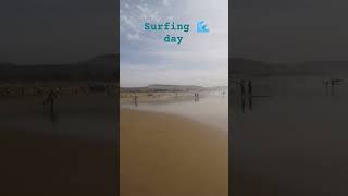 Surfing 🌊 day in taghazot Agadir Morocco 🇲🇦 [upl. by Brigitte453]