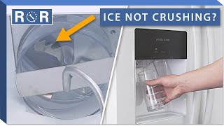 Ice Not Crushing Refrigerator Troubleshooting  Repair amp Replace [upl. by Hughie]