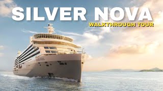 Silver Nova  Full Ship Walkthrough Tour amp Review  Silversea Cruises  4K  2024 [upl. by Acirahs]