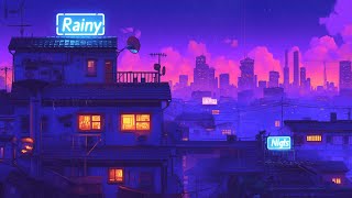 Lofi Hip Hop Beats 📼 Nostalgic 1980s amp 90s Old Tokyo Town Ambience 🌆 Rain Playlist [upl. by Hi]