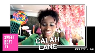 Calah Lane Talks Working Alongside Timothee Chalamet In Willy Wonka [upl. by Hotze639]