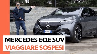 Mercedes EQE Suv  Lusso ELETTRICO da 450 km REALI di AUTONOMIA [upl. by Adnohsel562]