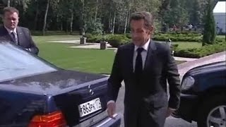 Visite de Nicolas Sarkozy à Moscou [upl. by Isadora229]