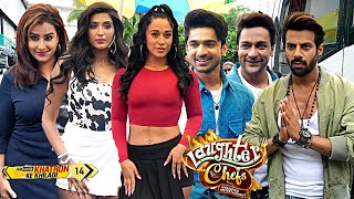 UNCUT  Khatron Ke Khiladi 14 Contestants Arrives At Laughter Chefs Unlimited Entertainment Set [upl. by Russon]