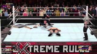 WWE2K16 My Career Mode pt79 FINAL MATCH vs Tyson Kidd IC TitleEXTREME Rules Final [upl. by Grosvenor805]