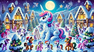 The Snow Alicorns Magic MyLittlePony WinterMagic Friendship [upl. by Eimilb]