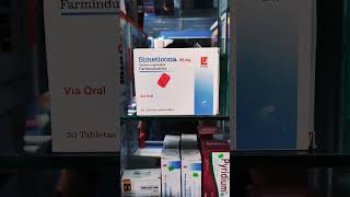 SIMETICONA PARA QUE SIRVE farmacologia salud medicina shortvideo viral tuinformefarmacéuticojf [upl. by Ahterahs158]