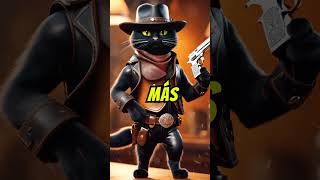 Los gatos locos en el oeste gatos gatosgraciosos funnycatsvideos2024 [upl. by Nolana956]