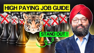 How to get HIGH PAYING JOB 2024🔥  REMOTE JOBS amp FAANG Step By Step Roadmap [upl. by Albers]