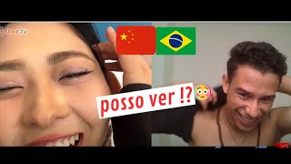 Conversando com mulheres chinesas no ometv fiquei constrangido [upl. by Yenaled]