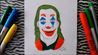 How To Draw The Joker  Sketch Tutorial [upl. by Heinrich]