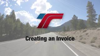 How to create an invoice using TruckingOffice Pro [upl. by Mines]