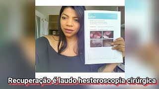 Recuperação histeroscopia cirúrgica 😷 [upl. by Yemorej]