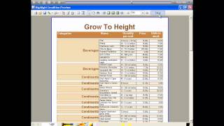 Using Grow To Height  Stimulsoft Reports  Shot on version 20121 [upl. by Wynnie]