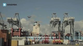 The Maersk Group in Denmark  Aarhus Port [upl. by Ynneg]