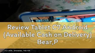 Review Tablet C7 Android Available Cash on Delivery BearPoohHello Kitty and Lotso Tablet for Ki [upl. by Srevart]