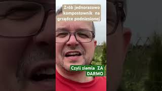 Ziemia za darmo na grządce podniesionej preppers [upl. by Riccardo975]