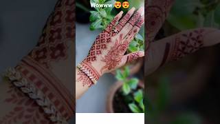 Amazing mehendi designs😍 trending shorts mehendiviralvideo [upl. by Maximilianus]