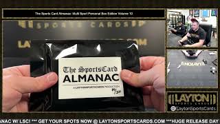 SPORTS CARD ALMANAC MULTI SPORT PERSONAL EDITION VOLUME 10 1 BOX BREAK FOR EUGENE L [upl. by Adi]