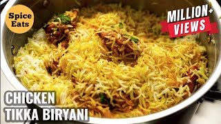 CHICKEN TIKKA BIRYANI RESTAURANT STYLE  CHICKEN TIKKA BIRYANI RECIPE [upl. by Ardnaek]