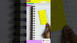 Mini Notes ideas✨💫 art diy shorts ytshorts trending notes school craft viral youtube [upl. by Asilav]