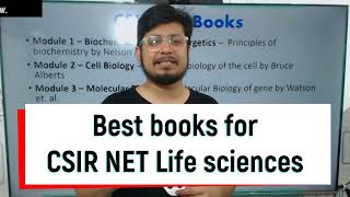 CSIR NET ke liye best books  for CSIR NET life science exam [upl. by Nahraf330]