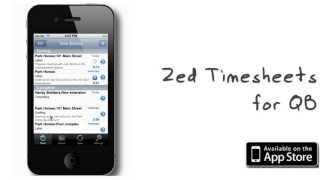 Zed Timesheets for QB v20 [upl. by Cohlier]