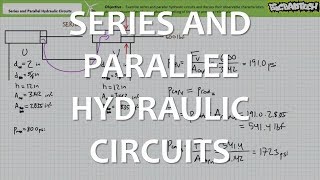 Series and Parallel Hydraulic Circuits Full Lecture [upl. by Yseulte]