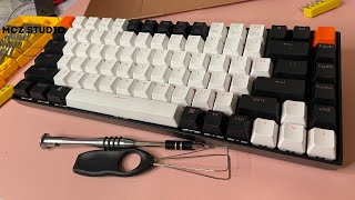 How to disassemble Keychron K2 v2 [upl. by Amikahs]