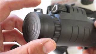 Unboxing and testing 40x60 Zoom Monocular Telescope for Smartphones [upl. by Ana192]