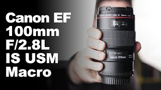 Canon 100mm 28L Macro lS USM vale a pena Review [upl. by Stefan632]