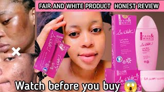 BEST HONEST REVIEW ✨Fair And White So white Skin Perfector LotionCreamReviewBest Body Lotion 2023 [upl. by Nnylatsirk]