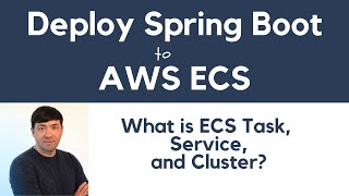 Deploy Spring Boot Microservices to AWS ECS What is AWS ECS Task Service and Cluster [upl. by Iy505]