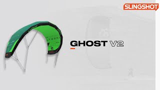 Ghost V2 Single Strut Kiteboarding Kite [upl. by Justino]