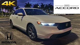 2023 Honda Accord EX  POV Night Drive 4K Binaural Audio 8 Speaker Sound System [upl. by Ruyam232]