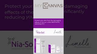 My Canvas Lamelle NiaSol Skincare [upl. by Ppilihp]