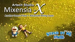 MixensiaX demo 2  Piano  Advanced Strings Layer [upl. by Eybbob]