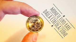 MONETE EURO RARE trovate in circolazione  € Luglio 2018 Euro Coins found in circulation [upl. by Alleuol546]