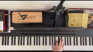 Notti in Bianco  Blanco  Acoustic Piano cover [upl. by Neelhtak764]