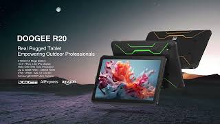 DOOGEE R20 Coming Soon  Real Rugged Tablet [upl. by Enrichetta375]