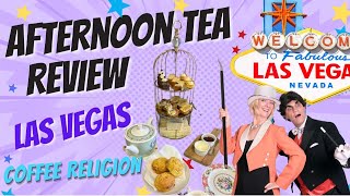 Afternoon Tea REVIEW Coffee Religion in Las Vegas USA W Charleston Blvd Location [upl. by Zohar335]