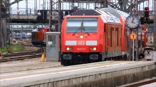 Zwei quotBR 245quot bei der langsamen Einfahrt nach München Hbf [upl. by Lemcke928]