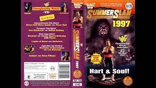 WWE WWF Summerslam 1997 Review  Undertaker vs Bret Hart with Referee Shawn Michaels [upl. by Morrie]