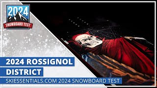 2024 Rossignol District  SkiEssentialscom Snowboard Test [upl. by Ymmas]