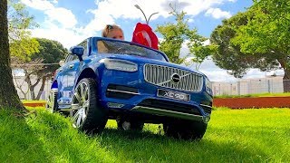 A test ride with the VOLVO XC90 and my daughter [upl. by Latif579]