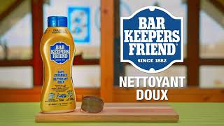 Bar Keepers Friend Nettoyant Doux [upl. by Aeriell824]