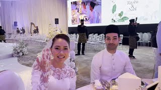 Raysha Rizrose dah jadi isteri pelumba F3 senyum manis tunjuk cincin di jari [upl. by Jaylene679]