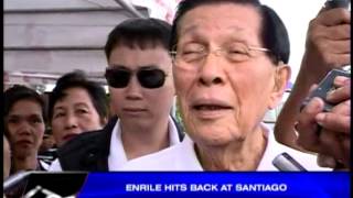 Enrile hits back at Miriam [upl. by Ambrosius]