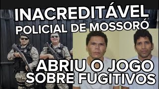 EXCLUSIVO POLICIAL DE MOSSORÓ CHOCA POPULAÇÃO E REVELA VERDADE SOBRE FORÇA NACIONAL [upl. by Wyon746]